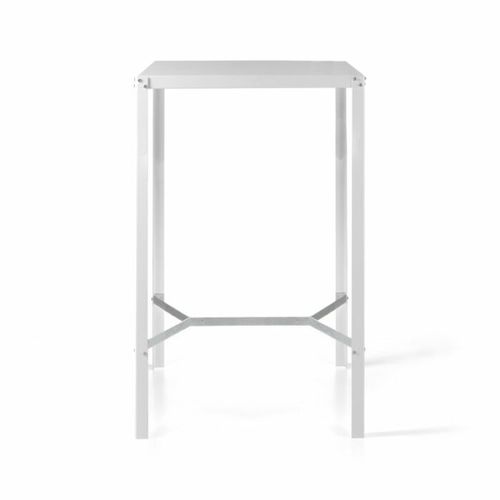 Tavolo alto design industriale - Hope/A - PF Stile Srl - in acciaio / con supporto in acciaio / quadrato