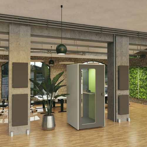 Cabina telefonica per stoccaggio - PREFORM GmbH - in legno / in vetro / in tessuto