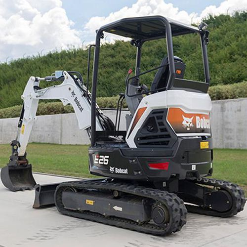 Escavatore mini - E26 - BOBCAT - cingolato / compatto / per cantiere