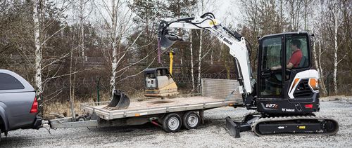 Escavatore mini - E27Z - BOBCAT - cingolato / compatto / girevole
