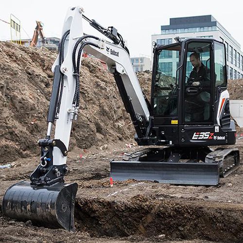 Escavatore mini - E35Z - BOBCAT - cingolato / compatto / girevole