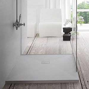 Piatto doccia rettangolare - CENTURIA  - mcbath - Moldcom Composites - da appoggio / rasoterra / ultrapiatto