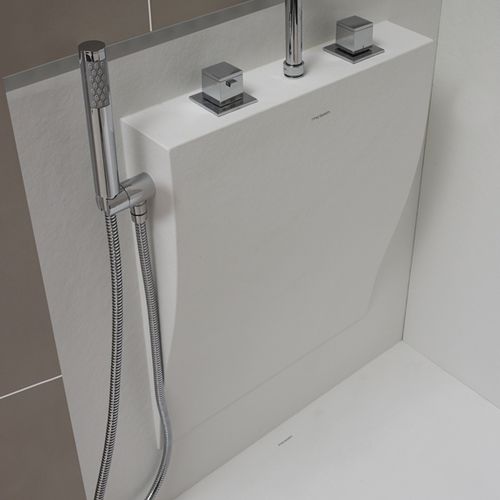 Pannello da costruzione - TAPS - mcbath - Moldcom Composites - per stanza da bagno / antibatterico / in pietra