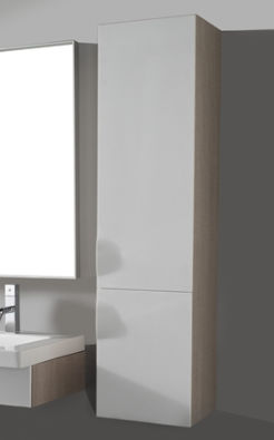 Mobile da bagno contemporaneo - BARENTS - mcbath - Moldcom Composites - in rovere / da parete