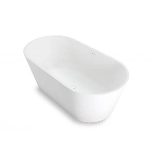 Vasca da bagno ovale - BLOCK - mcbath - Moldcom Composites - da appoggio / per ambiente abitativo / in Solid Surface
