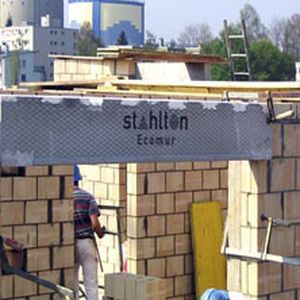 Architrave in calcestruzzo - ECOMUR - Stahlton - in cemento armato / isolante / interruttore termico