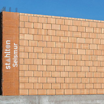 Muro in calcestruzzo prefabbricato - SEISMUR®  - Stahlton - di taglio