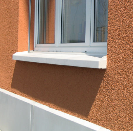 Davanzale in composito - ECOMUR - Stahlton - per esterni