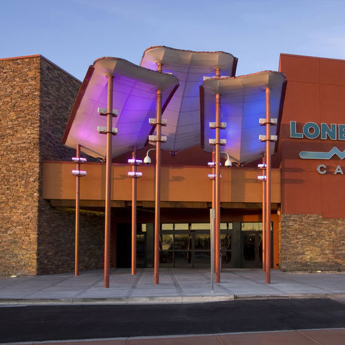 Membrana architettonica PTFE - GILA RIVER LONE BUTTE CASINO - FabriTec Structures - per tensostruttura / per tettoia d'entrata / ignifuga