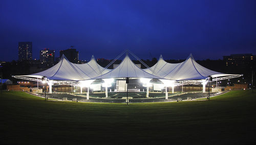 Membrana architettonica PTFE - CYNTHIA WOODS MITCHELL PAVILION - FabriTec Structures - per tensostruttura / per spazio pubblico / per copertura