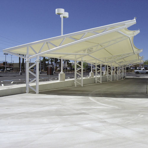 Tettoia per posto-auto contract - AUTONATION DESERT BMW OF LAS VEGAS - FabriTec Structures - in acciaio