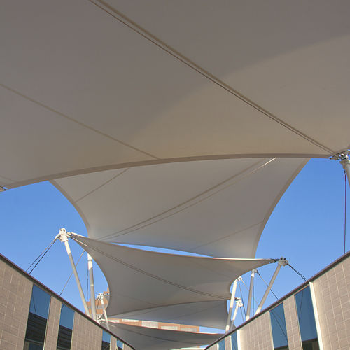 Membrana architettonica PTFE - PTFE MEMBRANES - FabriTec Structures - per tensostruttura / per facciate / per spazio pubblico