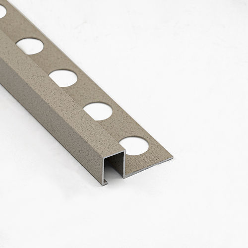 Profilo di finitura in alluminio - ARENA R12X10 - ALUMACER® - per piastrelle / per angolo esterno / di colmo