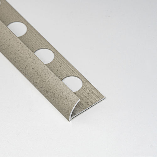 Profilo Paragradino In Alluminio 200 Cm X 20 Mm X 20 Mm - Protezione Angolo Scale Con Finitura Oro - Foto 9