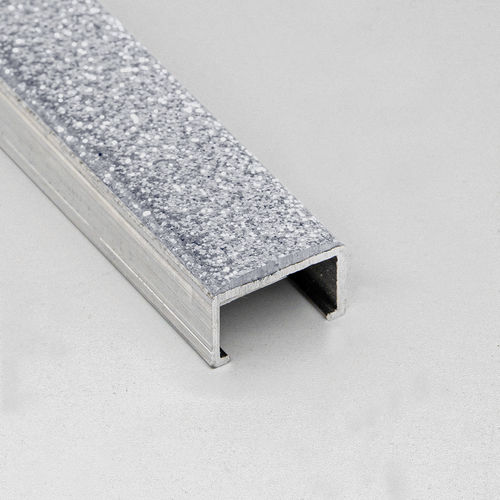 Listello in resina - GLITTER 9X17 - ALUMACER® - in lega d'alluminio