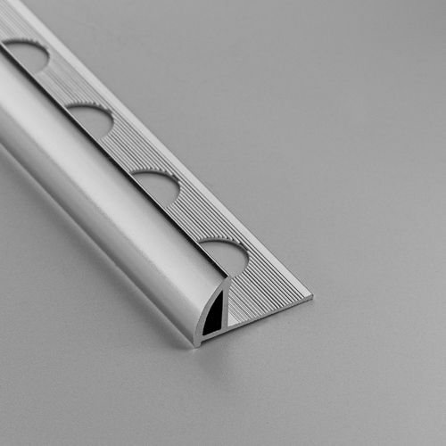 Profilo di finitura in alluminio - 8.5/10.5 - ALUMACER® - per piastrelle / per angolo esterno / angolare tondo
