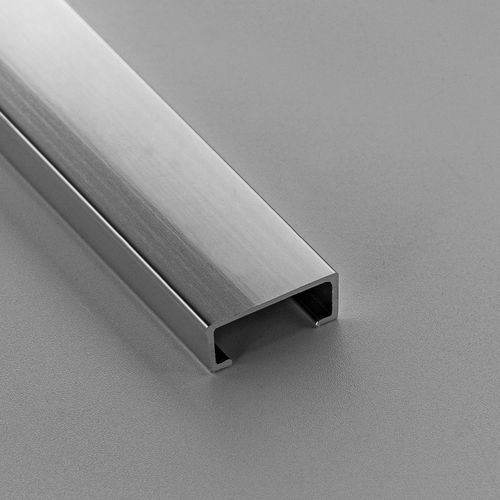 Profilo decorativo in alluminio - 8X20 - ALUMACER® - per piastrelle / quadrato / a U