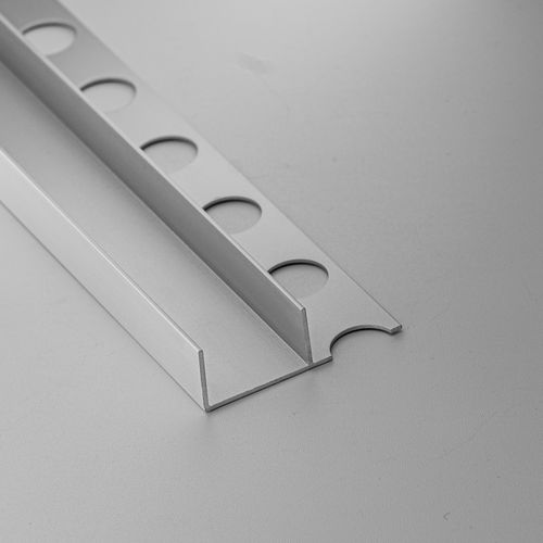 Profilo decorativo in alluminio - 12X20 - ALUMACER® - per piastrelle / a U / a sezione rettangolare