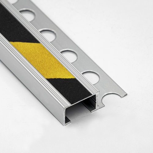 Profilo di finitura in alluminio - 14X25 - ALUMACER® - per gradini / ad angolo / a sezione rettangolare