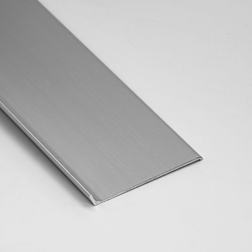 Battiscopa bianco - 80X12 - ALUMACER® - dorato / grigio / nero