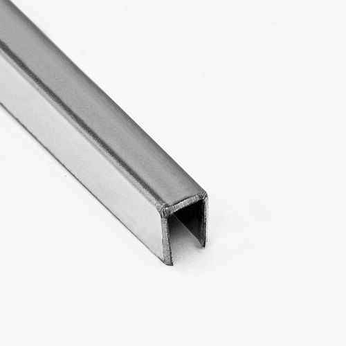 Profilo di finitura in acciaio inossidabile - LAC series | U5 / U10 / U15 / U20 / U25 - ALUMACER® - per piastrelle / a U / argentato