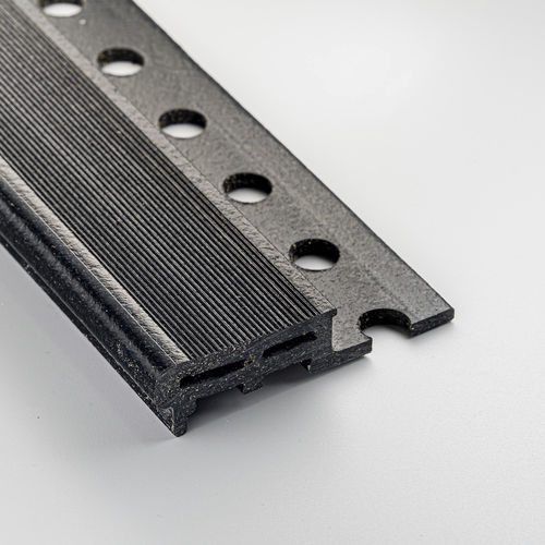 Profilo per gradini in PVC - 0PELR series | 12.5X45 - ALUMACER® - antiscivolo