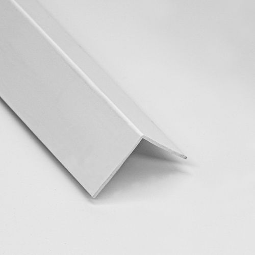 Profilo di finitura in PVC - 25X25 - ALUMACER® - per piastrelle / per angolo esterno / ad angolo