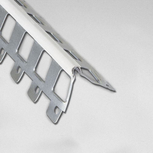 Profilo di finitura in PVC - 42 MM - ALUMACER® - in acciaio galvanizzato / per angolo esterno / per parete