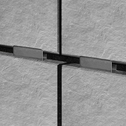 Sistema di fissaggio in acciaio - 12 / 50 MM - ALUMACER® - per facciata / per piastrelle