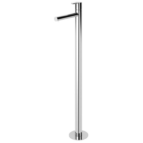Miscelatore per lavabo - LEAF - Bruma - a pavimento / in ottone cromato / da bagno