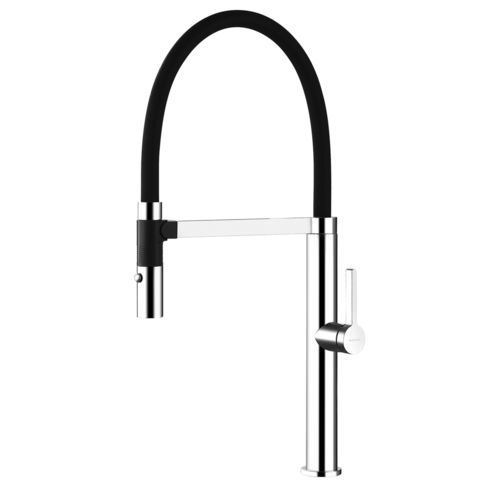 Miscelatore da appoggio - 122 003 5CR - Bruma - in metallo cromato / da cucina / 1 foro