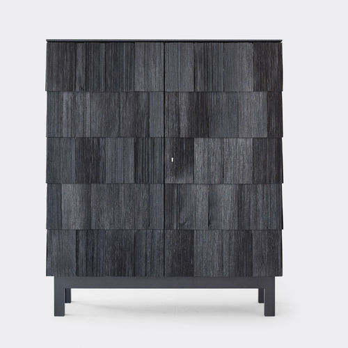 Credenza alta - SPÅNA S80 - Ringvide - contemporanea / in pino / grigia