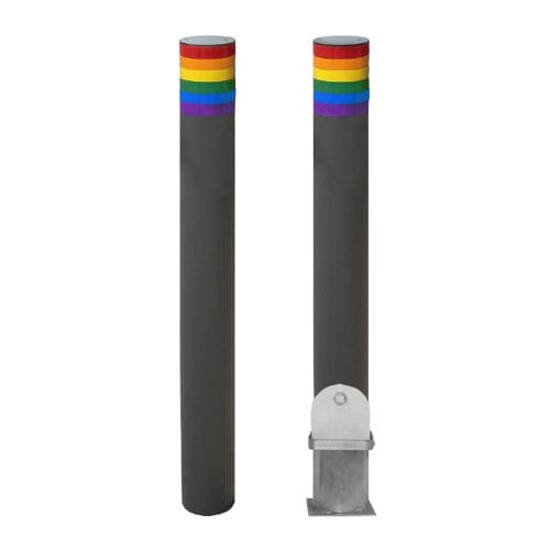 Dissuasore di sosta - FLAG - Ado urban - fissa / in ferro galvanizzato / ad alta resistenza