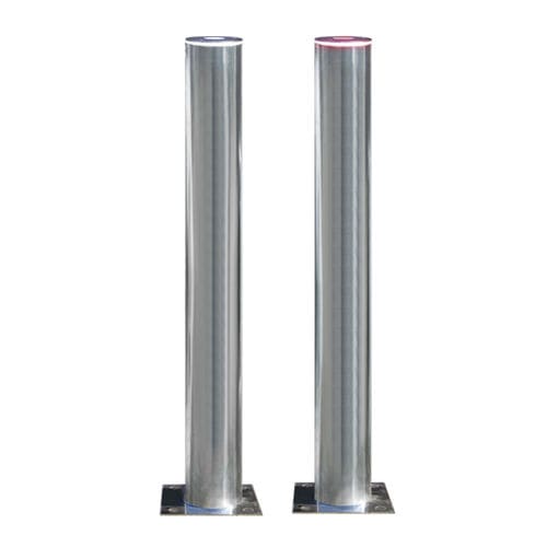 Lampioncino contemporaneo - INOX LEDS TOP - Ado urban - in acciaio inossidabile / LED RGB / LED RGBW