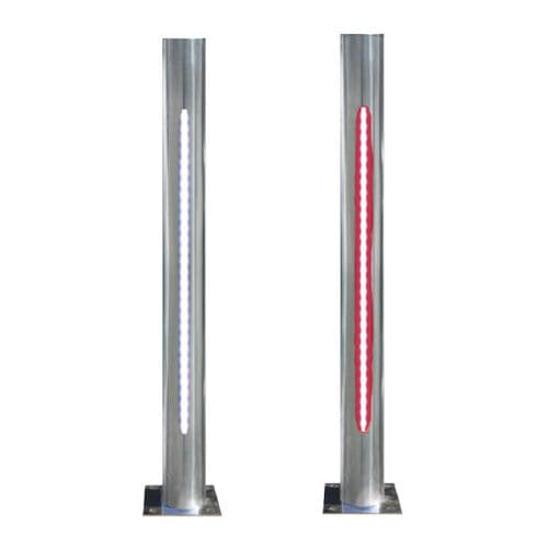 Lampioncino contemporaneo - INOX LEDS - Ado urban - in acciaio inossidabile / LED / IP67