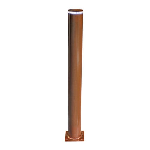Lampioncino contemporaneo - OLD LEDS TOP - Ado urban - in acciaio COR-TEN® / LED