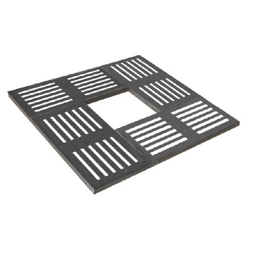 Griglia per alberi quadrata - PUZZLE - Ado urban - in metallo