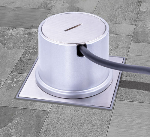 Scatola per prese di corrente a pavimento - BUBOX SYSTEMS scrl - sporgente / per presa di corrente