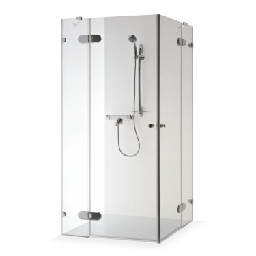 Box doccia in vetro - LIEPA PLUS - Baltijos Brasta - con sportello battente / rettangolare