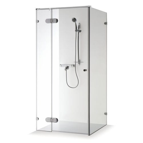 Box doccia in vetro - NORA PLIUS - Baltijos Brasta - con sportello battente / rettangolare