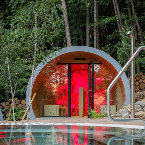 Sauna a infrarossi - ECLIPSE XL IR - Alpha Wellness Sensations - per uso residenziale / contract / in legno