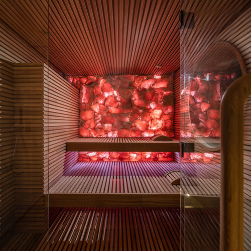 Sauna a infrarossi - SLATTED  - Alpha Wellness Sensations - per uso residenziale / contract / in legno