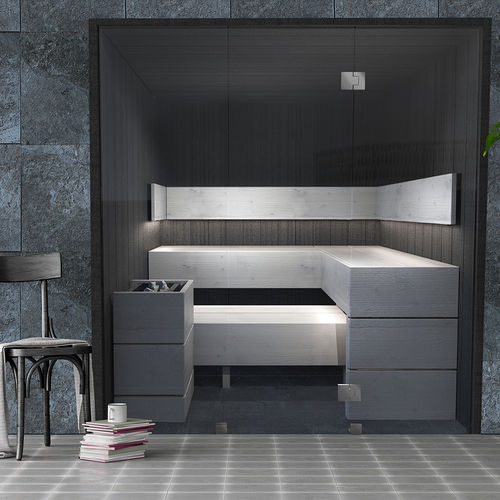 Sauna a infrarossi - SERANO LINE - Cleopatra World of Wellness - per uso residenziale / contract / in legno