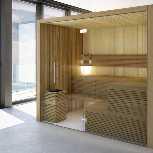 Sauna a infrarossi - TANAMI LINE - Cleopatra World of Wellness - per uso residenziale / contract / in legno