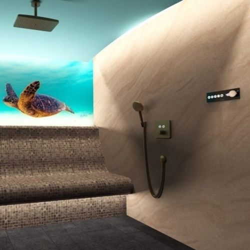 Bagno di vapore con doccia integrata - VOGUE MOSAIC LINE - Cleopatra World of Wellness
