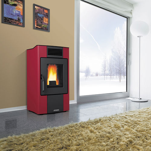 Stufa a pellet - VESTA - GODIN export - 0 - 5 kW / 5 kW...10 kW / contemporanea