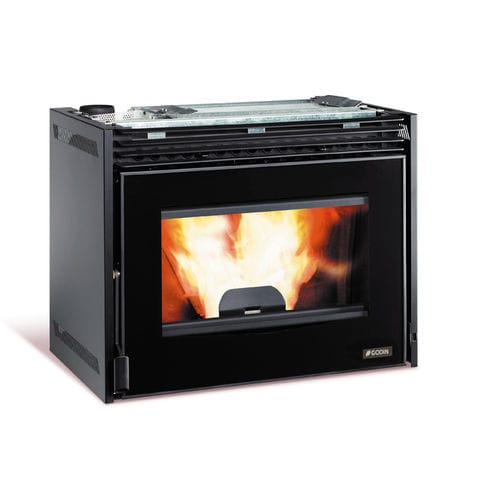 Inserto per camini a pellet - P49-2 - GODIN export - telecomandato