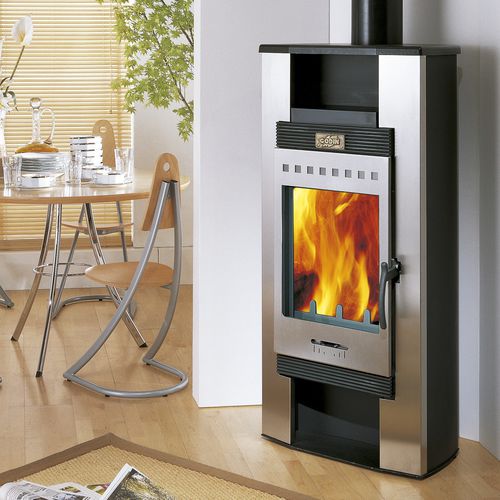 Stufa a legna - OPALE - GODIN export - 0 - 5 kW / 9 kW / contemporanea