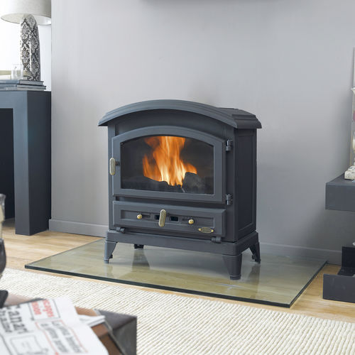 Stufa a legna - CANADIEN - GODIN export - 9 kW / tradizionale / in ghisa