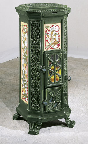 Stufa a legna - BELLE EPOQUE - GODIN export - a carbonella / 0 - 5 kW / multicombustibile